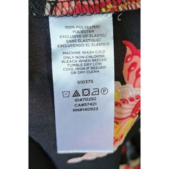 Loft Women's Long Sleeve Smocked V Neck Flowy Blouse Top Black Floral Size S - Picture 12 of 14